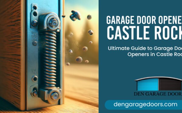 Your Complete Guide to Choosing Garage Door Openers in Castle Rock
