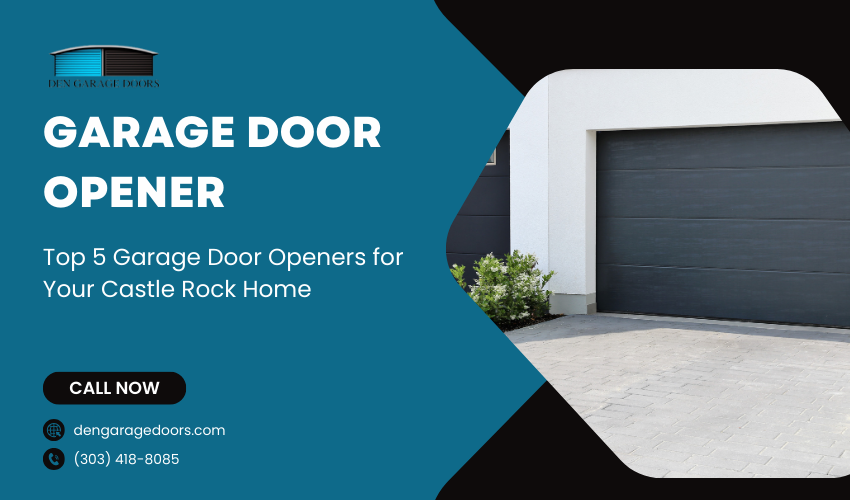 Top 5 Garage Door Openers for Your Castle Rock Home: Expert Reviews