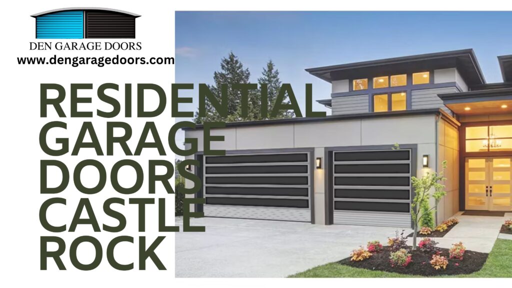 Residential garage door Castle Rock