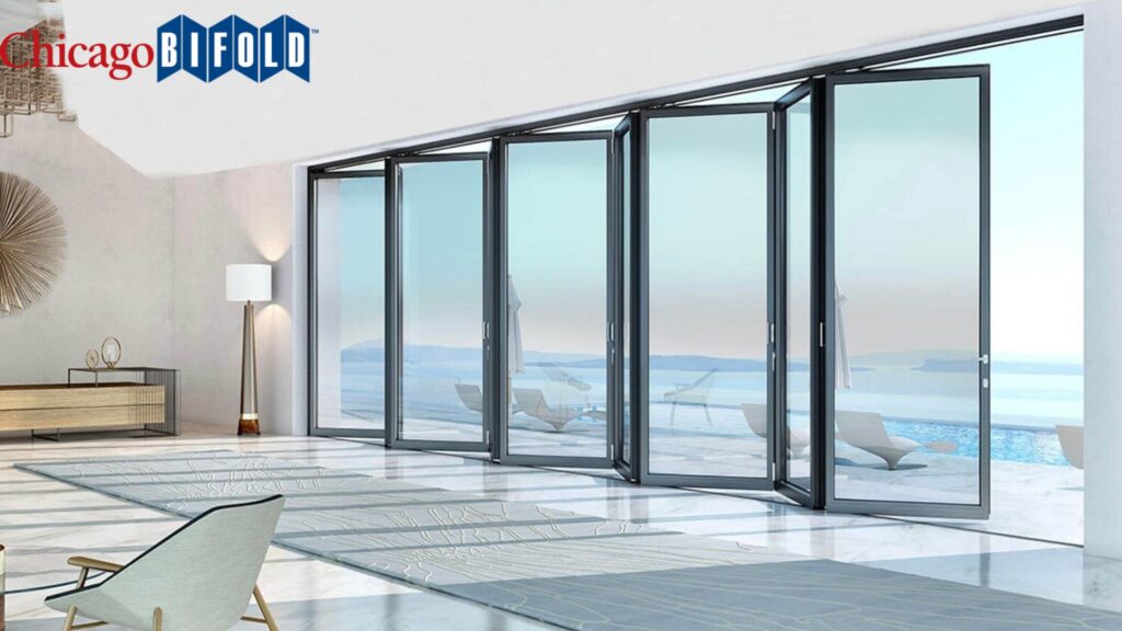 Aluminum accordion doors