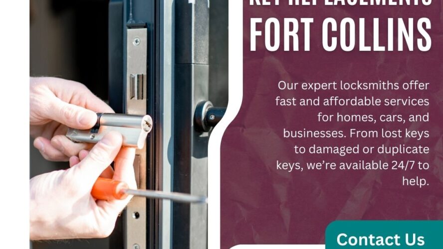 Trusted Key Replacements in Fort Collins for Quick & Secure Access