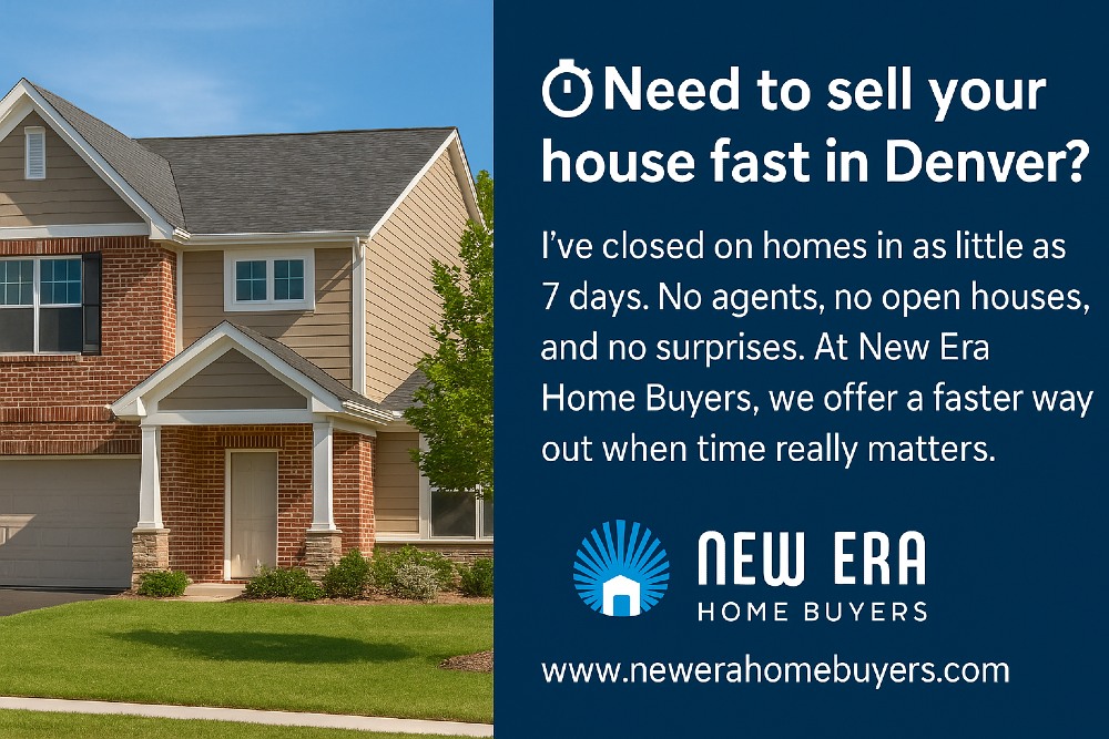 Sell my home fast Denver